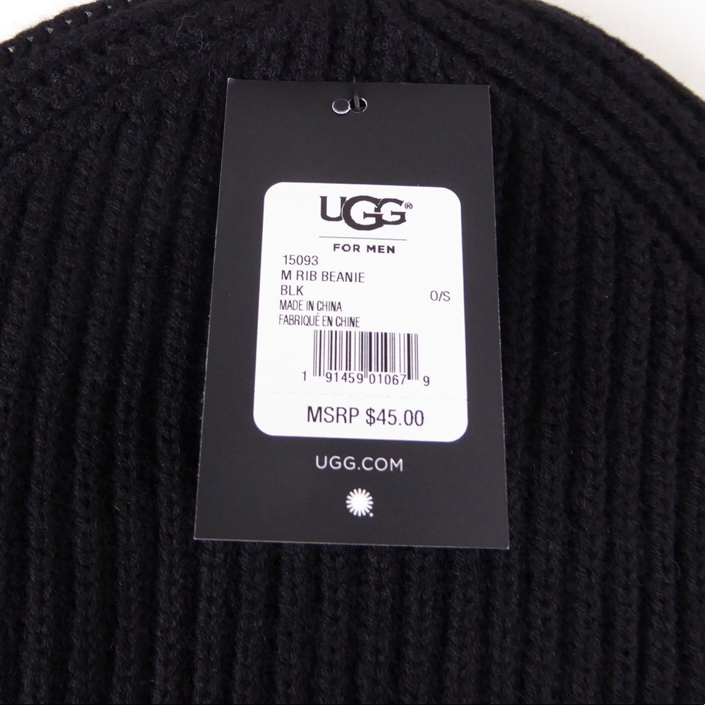 UGG Slouchy Knit Beanie 2 Hat Set Wool Blend NWT - Picture 8 of 8